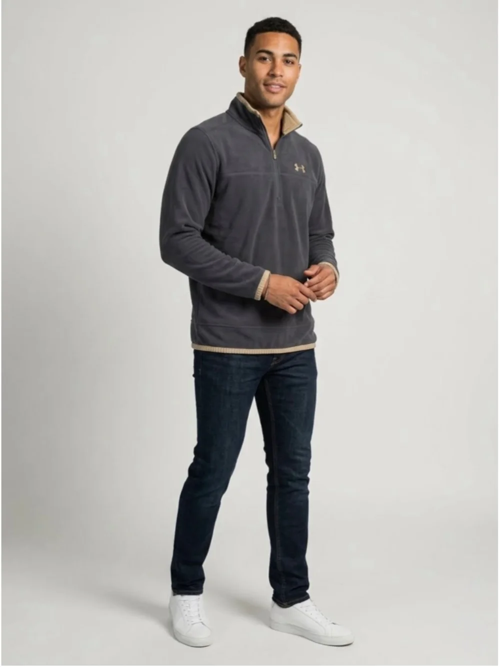 Under Armour Men's Armour Fleece 1/4 Zip Pullover M